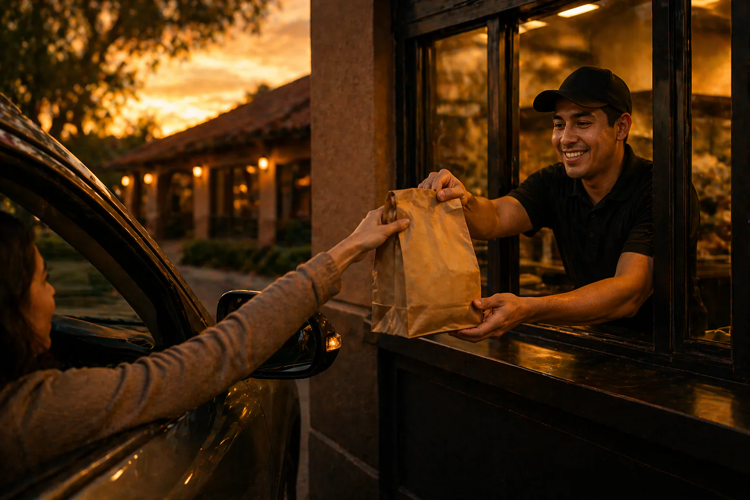 Servicio drive thru